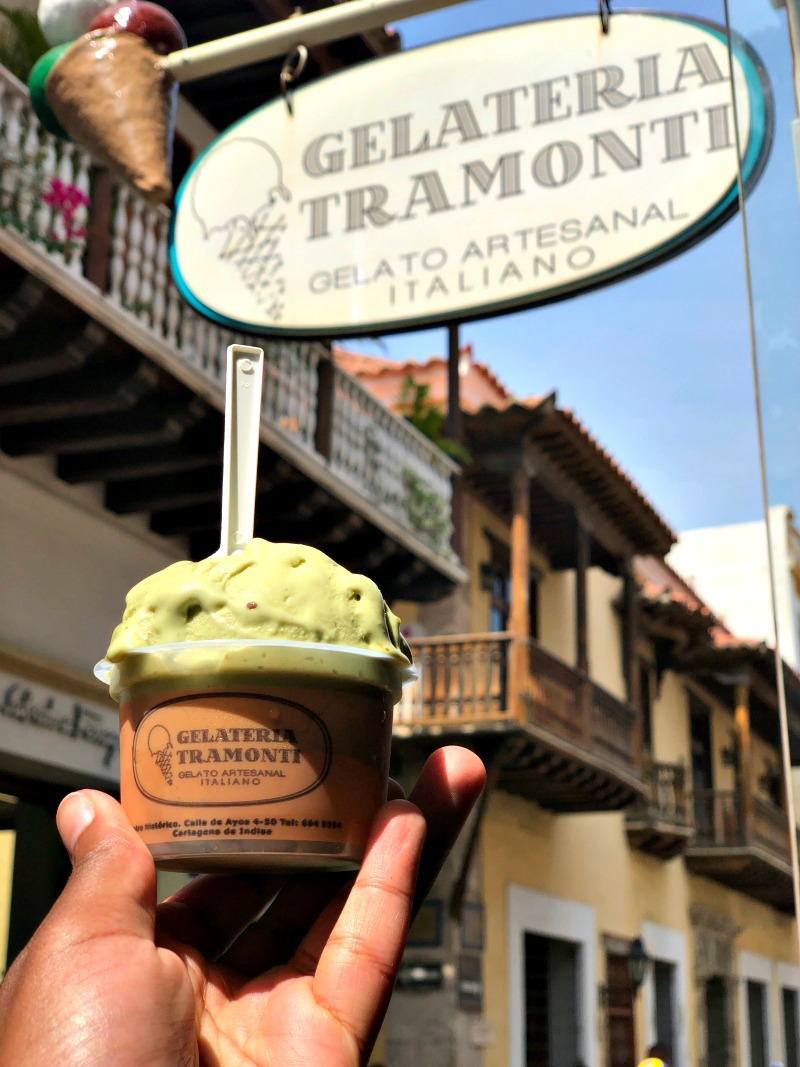 Gelato in the walled city